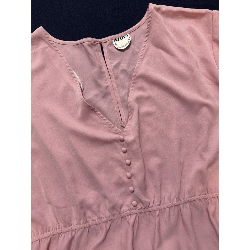 Arula Mauve Pink Womens Size C 3X Mini Dress Style BD6270G-AS New NWT - Picture 4 of 12